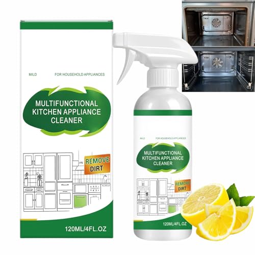Fly Cleanse Spray,Nettoyant Enzymatique Moussant Multi-usages,Flycleanse Spray Nettoyant Puissant Pour Dégraisser La Cuisine,Dissout graisses cuites et incrustées,spécial four,air fryer,friteuse (1PC)