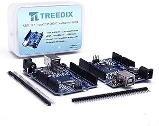 Treedix 2pcs ATmega328P CH340 Development Board Compatible with UNO R3 Board Kit