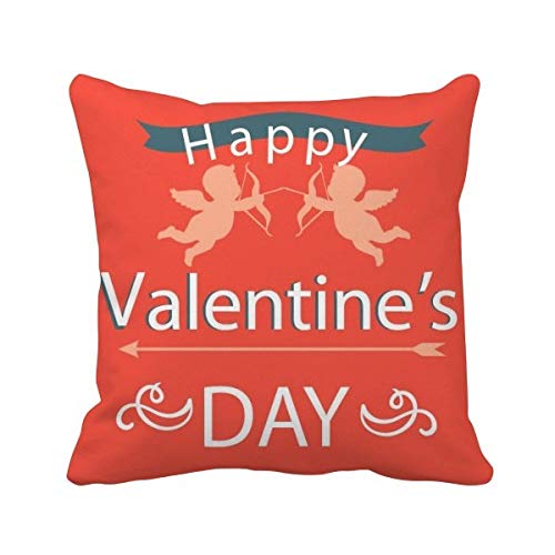 Coussin oreiller insert cover décoration maison carré amour anges pour canapé de salon