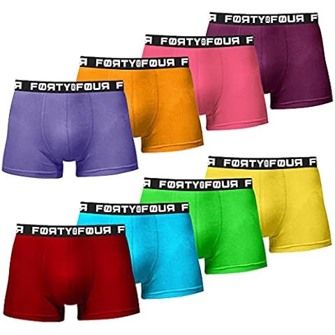 MERISH FortyFour Paquete de 8 Calzoncillos de Tipo Bóxer para Hombre Cover