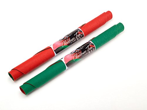 Diversitech Reversible Christmas Tree Stand Mat Accessory For Floor Protection, Red And Green, 30 Inches #TOP1