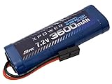 ハイテック XPOWER Ni-MH 7.2V 3600mAh(タミヤタイプコネクター) 日本正規品 バッテリー ラジコン 電動RC バギー ラリー レース XP3600-NT-B