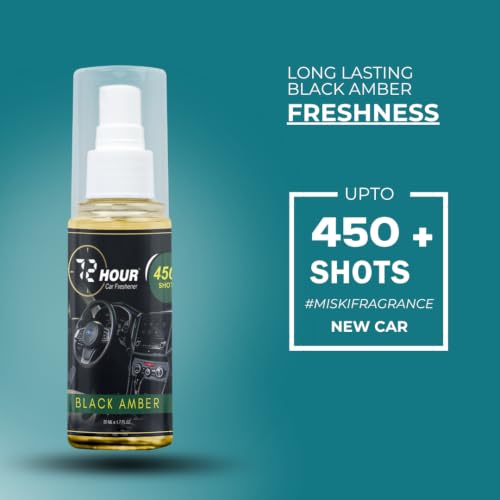Image of 72hour New Car Smell Car Perfume 50ml - Long Lasting Premium Fragrance - Multipurpose Air Freshener for Car, Home & Office - Miski Fragrance