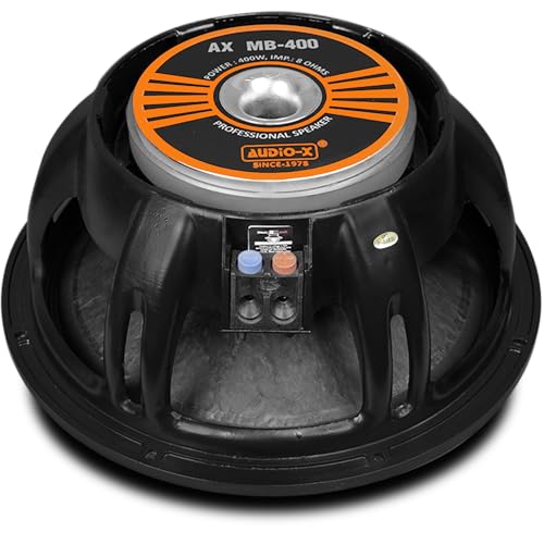 Image of AUDiO-X AX MB-400W DJ Speaker 15 Inch, 8 OHM, 3 Inch Voice Coil (76.2mm), 190x90x25mm Magnet, Aluminum Die-Casting Body