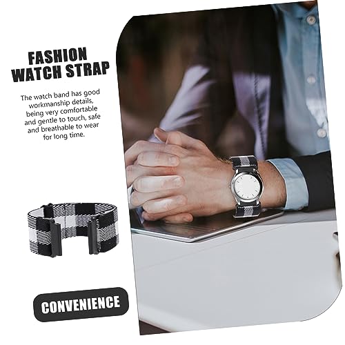 BESPORTBLE Nylon Watchband for Wear-resistant Replacement Strap Elegant and Comfortable Design for Various Occasions4