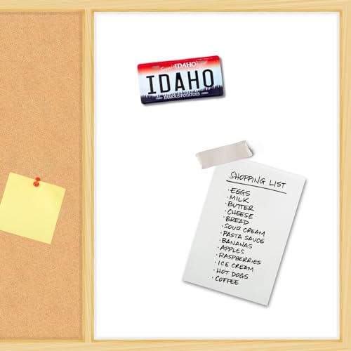 Imán decorativo placa Idaho 3.5 x 1.75 pulgadas miniatura 5