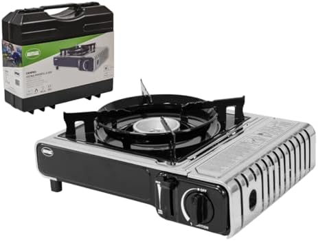 Amig - Hornillo Camping Gas - Cocina Portátil Camp01 - 2,2 kW Pot...