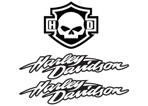 Stickers rétro réfléchissant pour Casque de Moto HD Pack centenaire (3 Stickers)