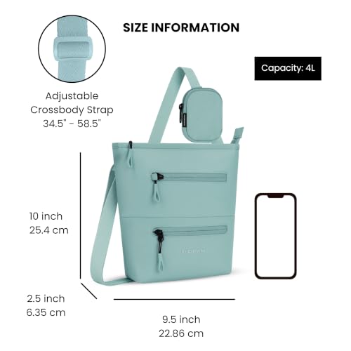 Image of Sherpani Sadie, Nylon Crossbody Bag for Women, Shoulder Bag (Surf)