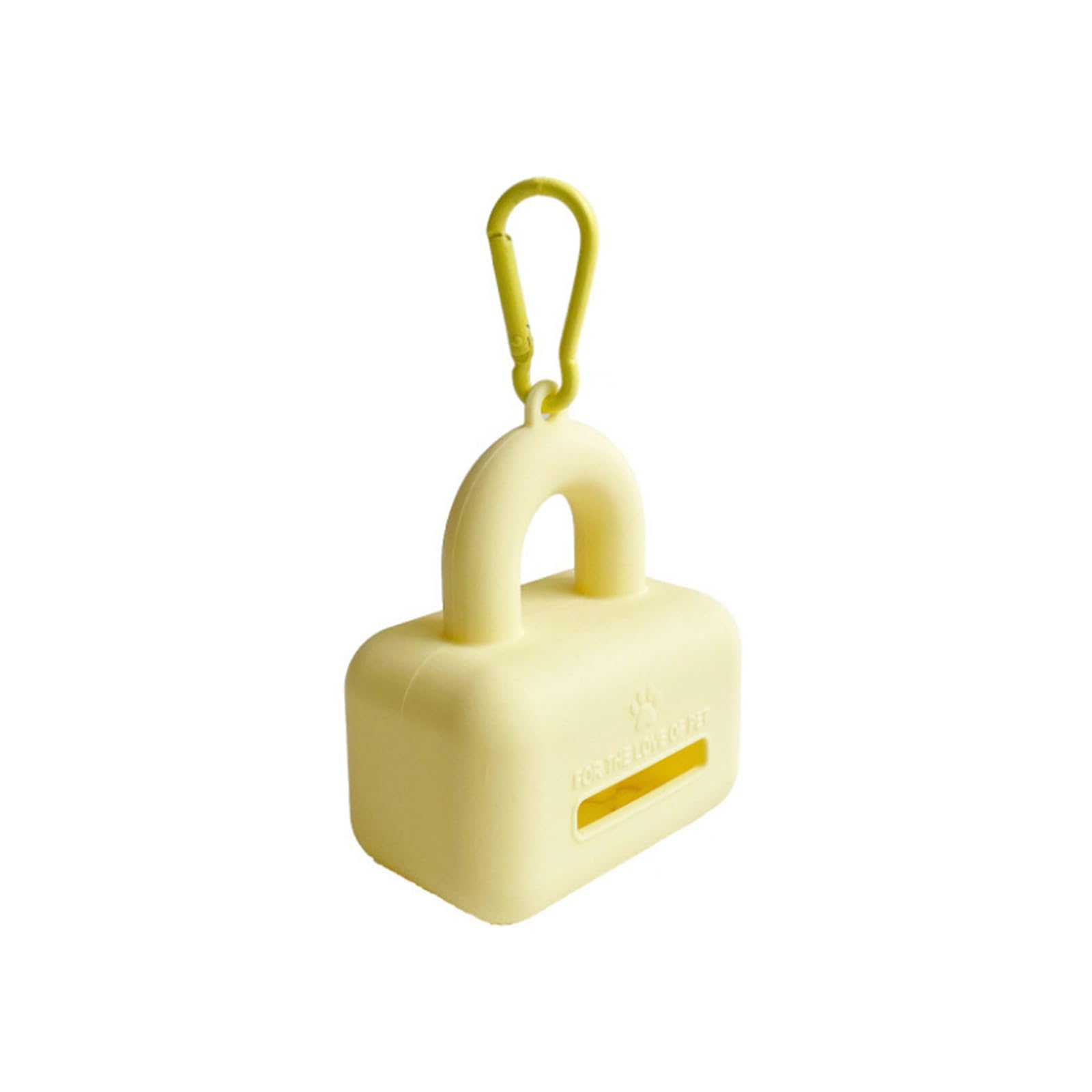 Dog Poop Bag Holder Leash Attachment Easy to Clip Waste Bags Easy to Carry Multiple Use Compact Size Clip on Bag Dispenser