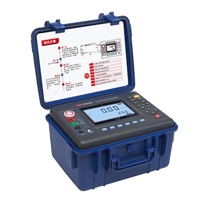 HV Insulation Resistance Tester High Voltage Insulation Tester for Insulation Resistance Testing Voltage Testing with Maximum Output Voltage 10KV Insulation Resistance Range 0.01MΩ～2000GΩ