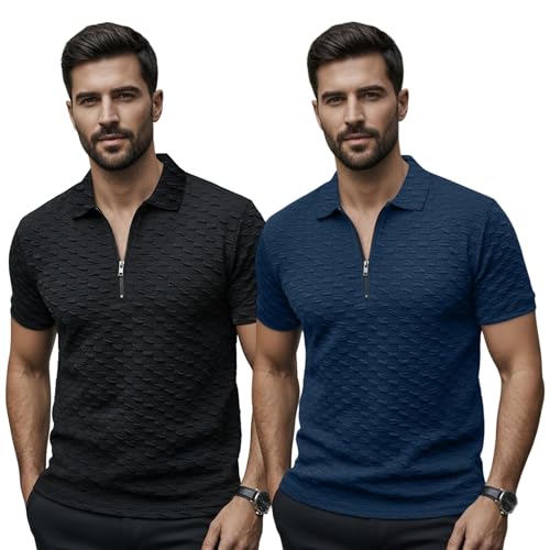 Image of Preneum Men's Poly Cotton Rich Solid Polo Tshirt | Collar Tshirts | Half Sleeves | Plain-Regular Fit (Available in Plus Sizes)