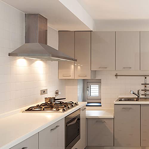 CIARRA-CBCS9301-Campana-Extractora-Cocina-90cm-de-Pared-100W-550-mh-Luz-LED-y-3-Velocidades-con-Filtro-de-Carbon-Acero-Inoxidable