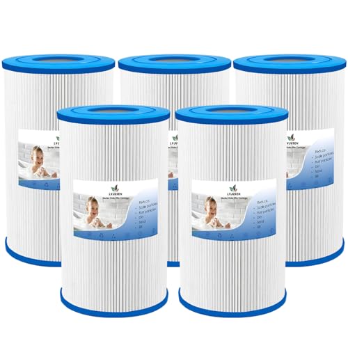 LVJUSEN 0969601 Replacement Filter Compatible with Tri-x Hot Springs Hot Tub Filters, Replaces Prodigy Filter, 73178, 73250, Watkins 31489, PWK30-5 Pack