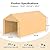 Morngardo Carport 10'x20' Heavy Duty Car Canopy Portable Garage with Removable Sidewalls & Doors for Truck Boat Car Port, Party, Storage (Yellow)