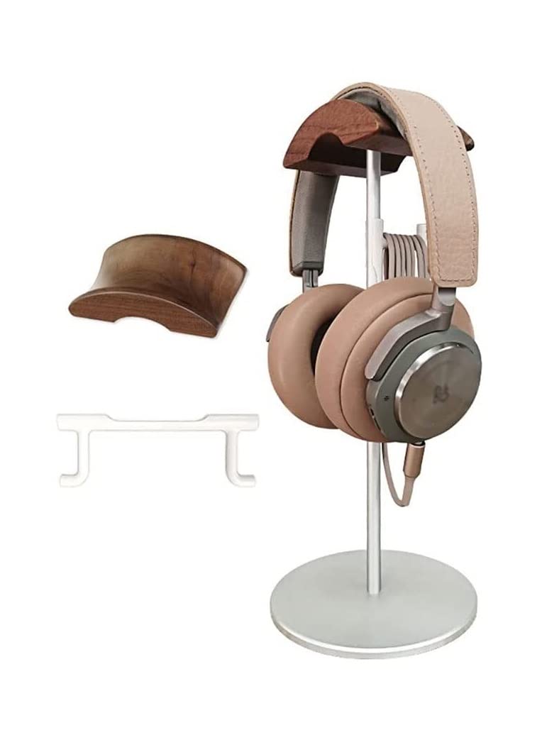 Soporte Auriculares Estante De Madera De Aleación De Aluminio, Colgador De Auriculares De Escritorio, Soporte De Exhibición De Auriculares, Accesorios De Mesa De Juego Soporte Cascos Gamer Mesa ( Colo
