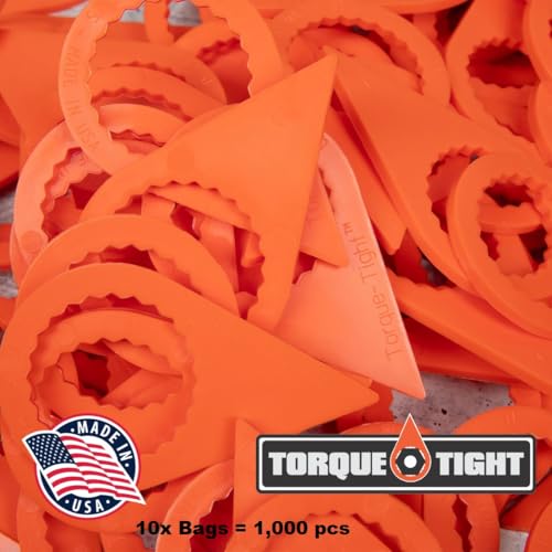 Image of 33mm Lug Nut Indicators - 100pc Standard Retail Pack - Made in USA (Orange)