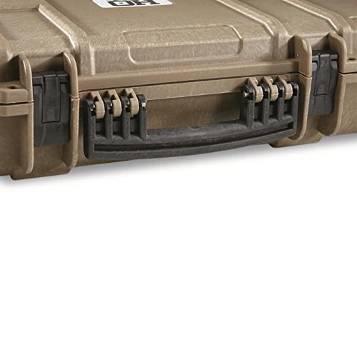 Hq Issue Tactical Rifle Case Hard With Foam, Gun Cases For Rifles Tsa Approved, Gray #TOP6