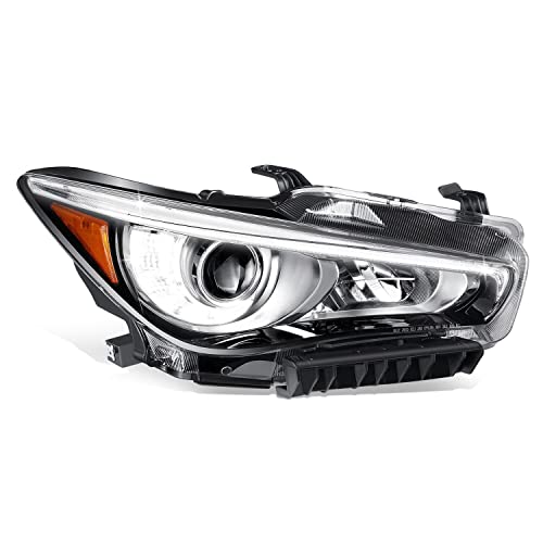 Dna Motoring Oem-hl-0181-r Right Side Led Headlight Compatible With 14-17 Inf...