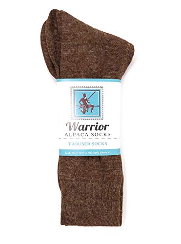 WARRIOR ALPACA SOCKS - Men's Alpaca Wool Trouser Socks - Lightweight, Hosery Style Socks with Moisture & Odor Control4