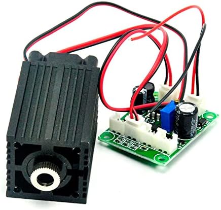 High Power Focusable 808nm 500mW Infrared IR Laser Diode Module Focus Dot Driver TTL Long-time Work