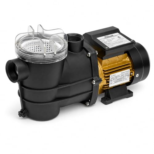 XtremepowerUS 3/4HP Swimming Pool Pump (2400GPH) Pond Self Prime Above-Ground Pond Spa Pool Pump w/ Strainer Basket 1.5"NPT Listed