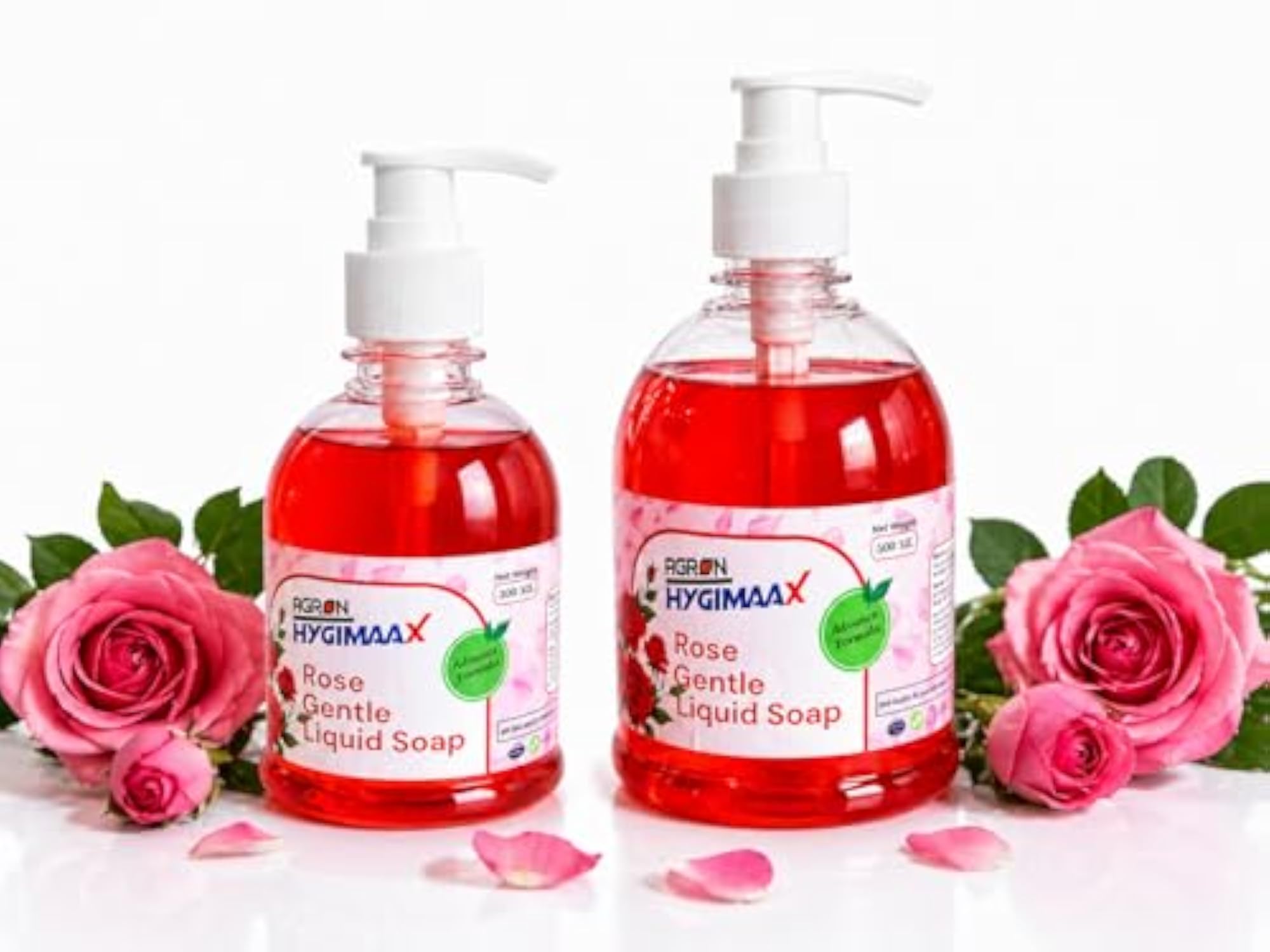 Agron Hygimaxx Daily Use Gentle Liquid Soap Hand Wash, Rose