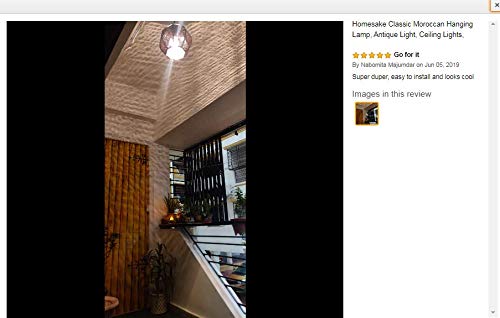 Homesake Hanging Pendant Ceiling Light (Copper, Black) - Image 5 thumbnail