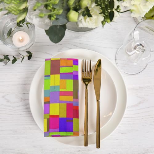 Servilletas de Tela Multicolor Set x6 50.5x50.5 cm miniatura 6