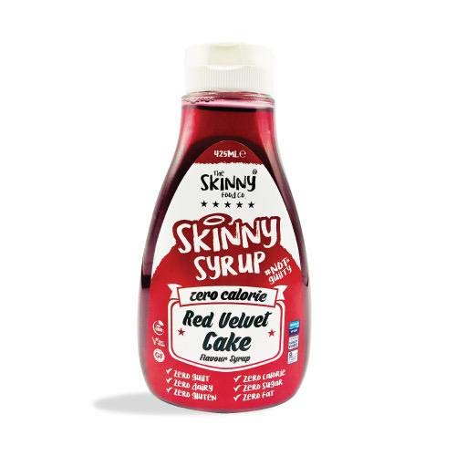 The Skinny Food Co Zero Calorie Red Velvet Cake Syrup, 400 g