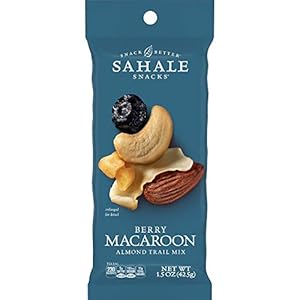 Sahale Snacks Berry Macaroon Almond Trail Mix, 1.5 Ounces (Pack of 9)