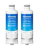 Waterdrop DA97-17376B Refrigerator Water Filter, Compatible with Samsung DA97-17376B, DA97-08006C, HAF-QIN, HAF-QIN/EXP, Pack of 2