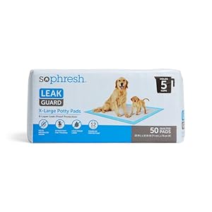 So Phresh by Petco X-Large Leak Guard Quilted Potty Pads Count of 50