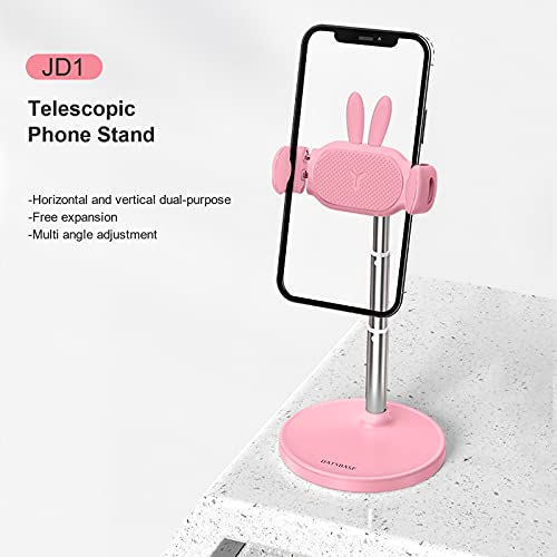 Support téléphone chat rose : fini les douleurs au cou - 3