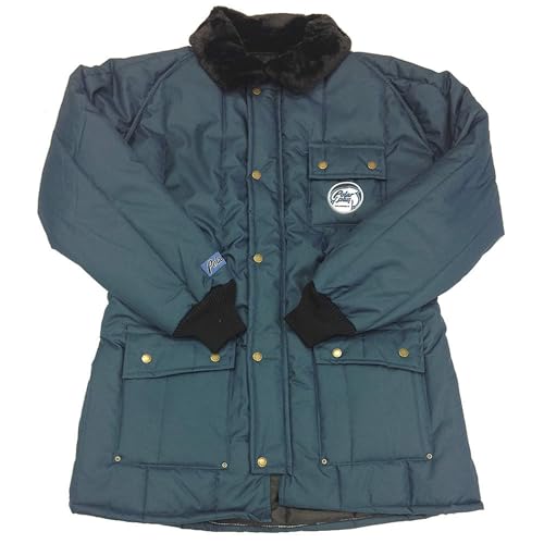 Xploro - 34068-RLRGB - XPLORO Insulated Work Coat: Coat, Men's, Jacket Garment, L, Navy, Regular, Down to -50 F, Nylon