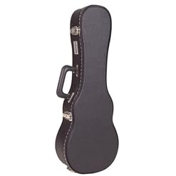 Kinsman KUC12 Étui pour Ukulélé Noir - Les Beatles, Paul McCartney, John Lennon, RIngo Starr, George Harrison