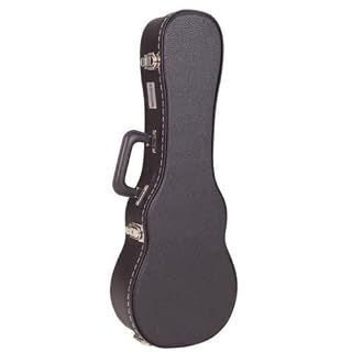 Kinsman KUC12 Étui pour Ukulélé Noir - Les Beatles, Paul McCartney, John Lennon, RIngo Starr, George Harrison