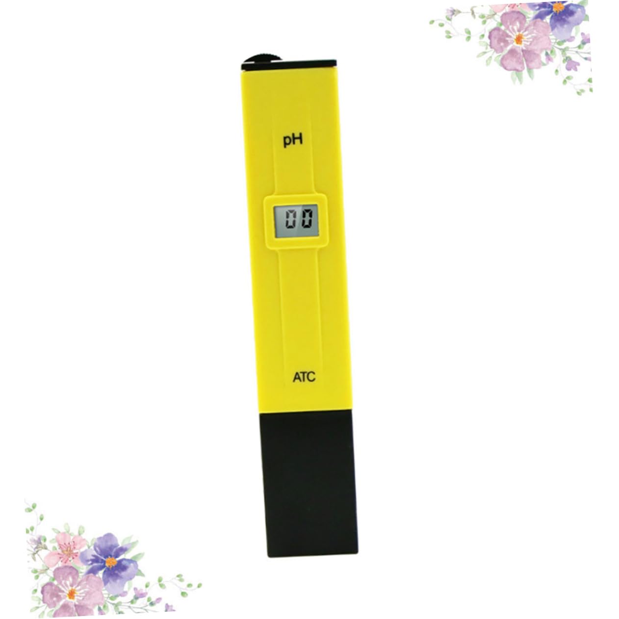 SOLUSTRE 2pezzi Ph Digitale Portatile Per Misurazione Acidità Tester Ph Preciso Con Schermo Led Per Acquari e Laboratori Strumento Pratico e Compatto Per Uso Quotidiano