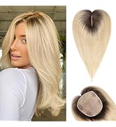 starluck Hair Toppers for Women Real Human Hair, 5