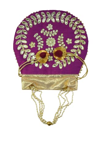 Mujeres Potli Gota Patti Beautiful And Women By Indian Collectible, Multi