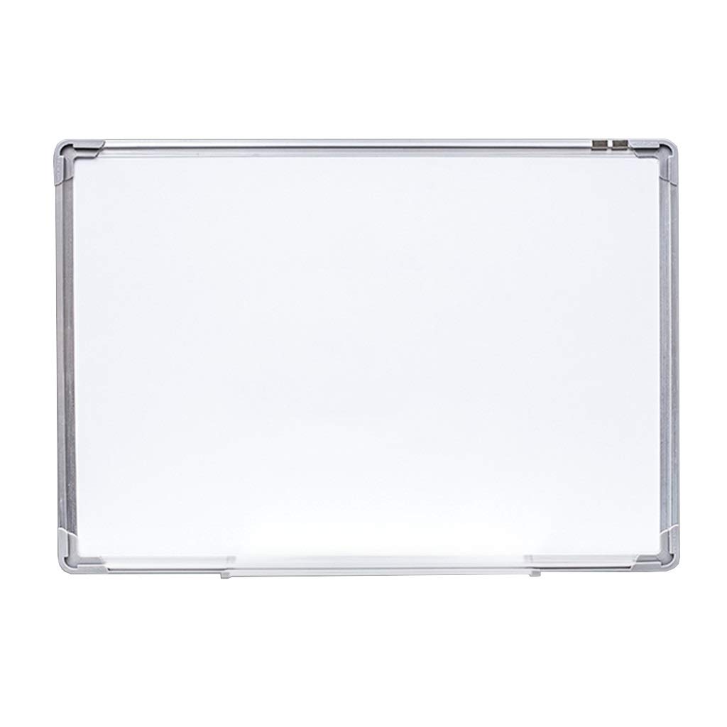Tablica dwustronna tablica magnetyczna suchościeralna dodatnia biała odwrotna zielona aluminiowa rama wisząca tablica do pisania (zielony biały 35X50CM)