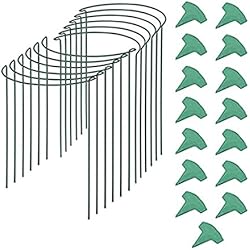 Maceteros Grandes Para Patios Soporte para herramientas de jardinería para plantas, soporte para plantas, patio, césped y jardín, pepinos, ayuda de madera, multicolor, Talla única