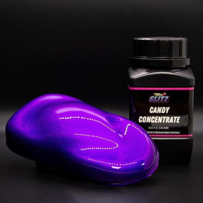 Purple Flare Candy Spray Can Paint, 12oz | High-Gloss Polyurethane Automotive Paint | Professional-Grade Candy Paint for Cars, Motorcycles & More