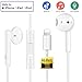 Produktbild In-Ear Kopfhörer für iPhone 11 HiFi-Audio Stereo Kopfhörer Ohrhörer mit Mikrofon und Lautstärkeregler Stereo Bass Kompatibel mit iPhone11/11 Pro/X/8/8P/Xr/XS Max unterstützt alle iOS Systeme-Weiß