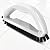 The Crown Choice Grout Cleaner Brush with Stiff Angled Bristles. Best Scrub Brushes for Shower Cleaning, Scrubbing Floor Lines and Tile Joints | Bathroom, Showers, Tiles, Seams