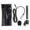 ASHATA Small Diaphragm Condenser Mic Wide Frequency Response Instrument Microphone for Recording Studio, Live Performance Aluminum Alloy #5