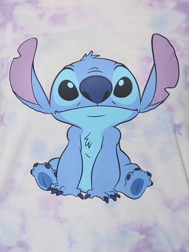 Disney Women's Stitch Tie-Dye T-Shirt, Official Lilo & Stitch Merchandise, Graphic Tee, Character Top, Regular & Plus Size4