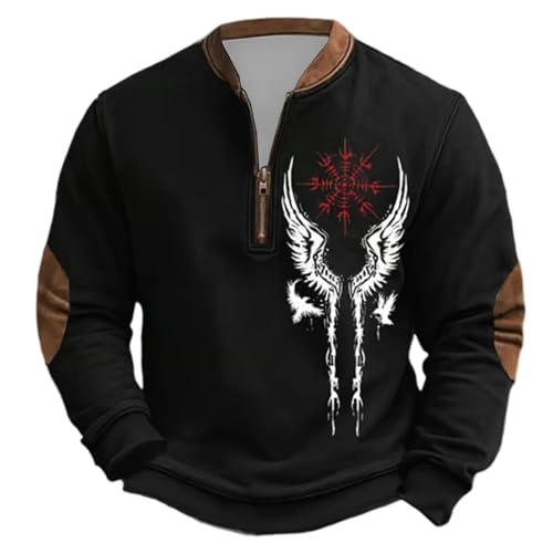 Pull demi-zip viking homme idéal pour la randonnée et les sorties outdoor