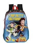 Luxcel, Mochila Infantil Escolar de Costas Personagem Toy Story Cor:Azul