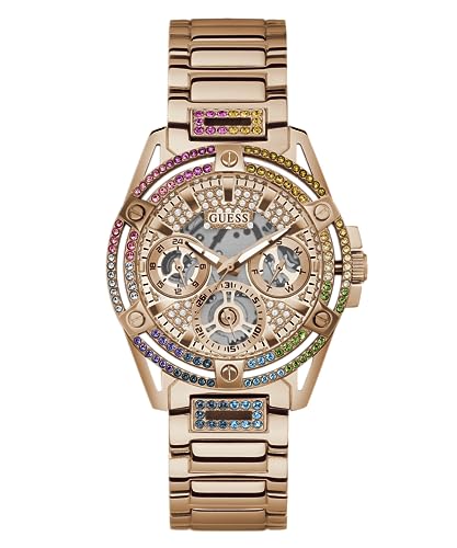 GUESS Stainless Steel Women Rose Gold Analog Round Dial Watch- Gw0464L5 (B0CCPCXDWS) Amazon Price History, Amazon Price Tracker